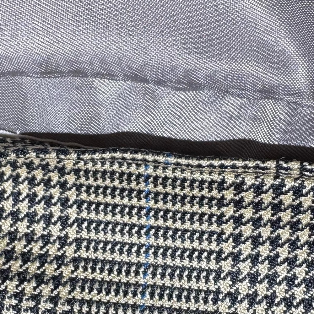 Ralph Lauren Glen Plaid & Windowpane mens 41L vintage suit coat silk/wool blazer - Picture 13 of 16